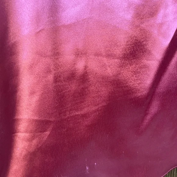 Pink Satin Mini Dress - Picture 8 of 8